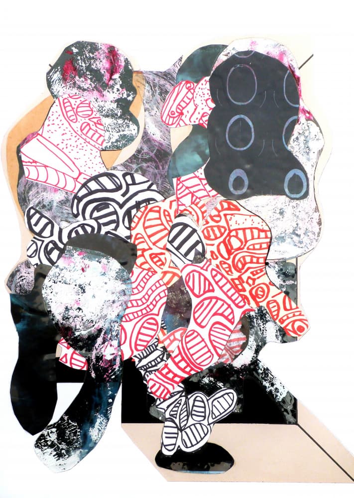 Dynamic Patterned Forms by Pascal Marlin — canvas wall art