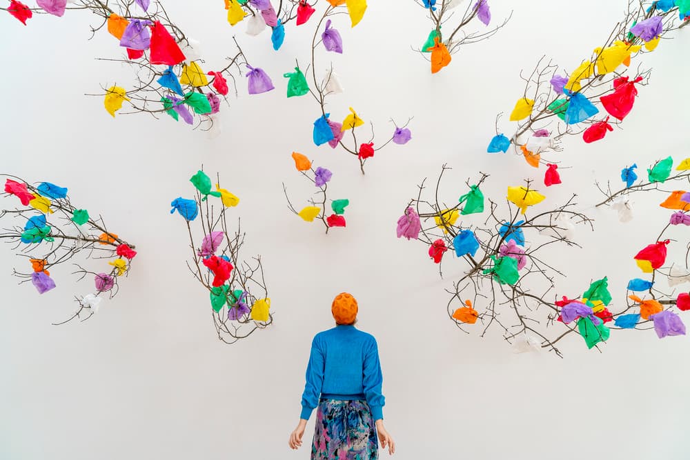 Colorful Art Installation by Ton Dirven — canvas wall art