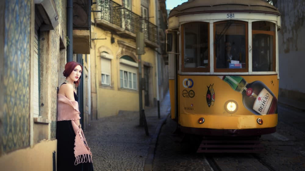 Street of Lisbon by Paulo Dias — canvas wall art