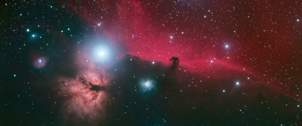 Cosmic Horsehead Nebula by Bo Chen — canvas wall art