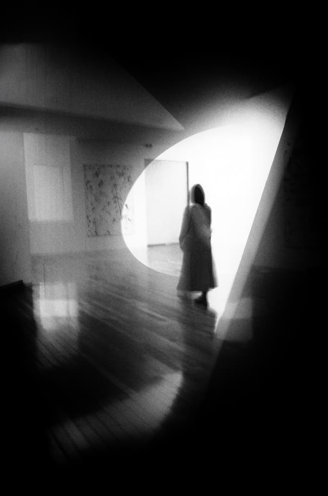 Lone Figure Gallery Light by Wanjae Choi — canvas wall art