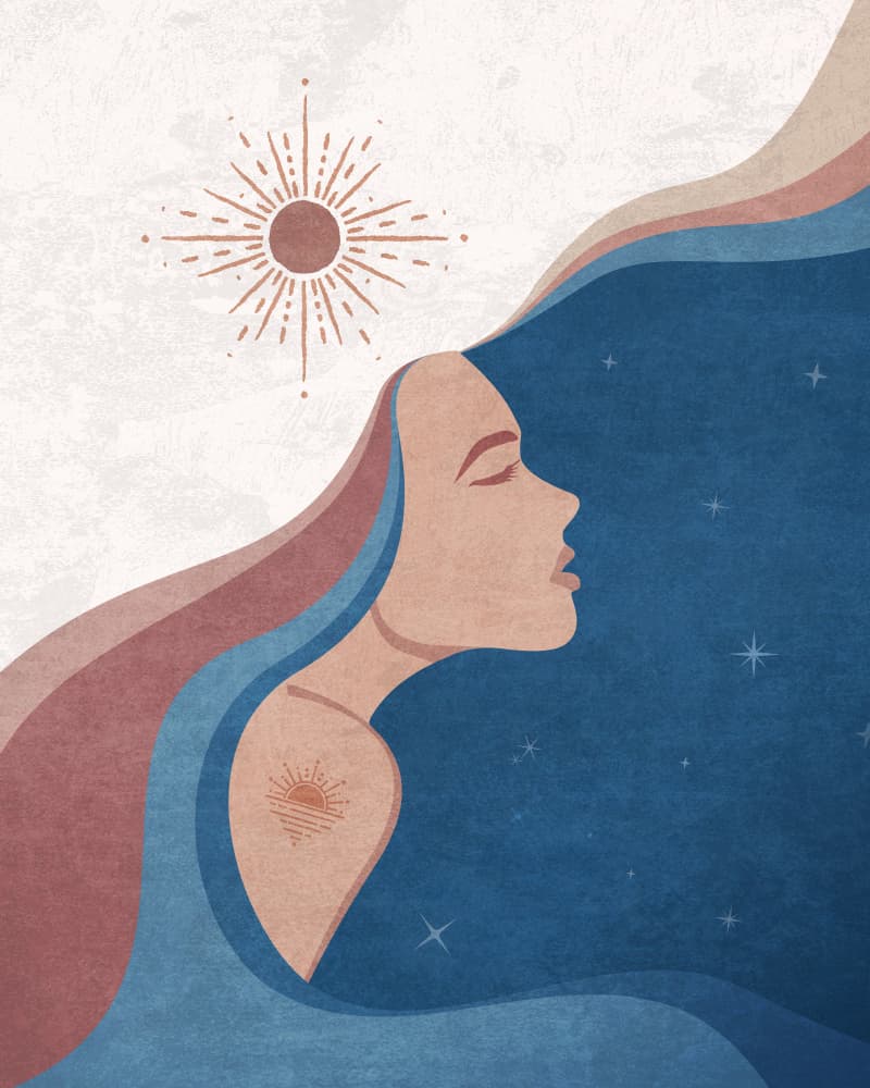 Celestial Harmony by Emel Tunaboylu — canvas wall art