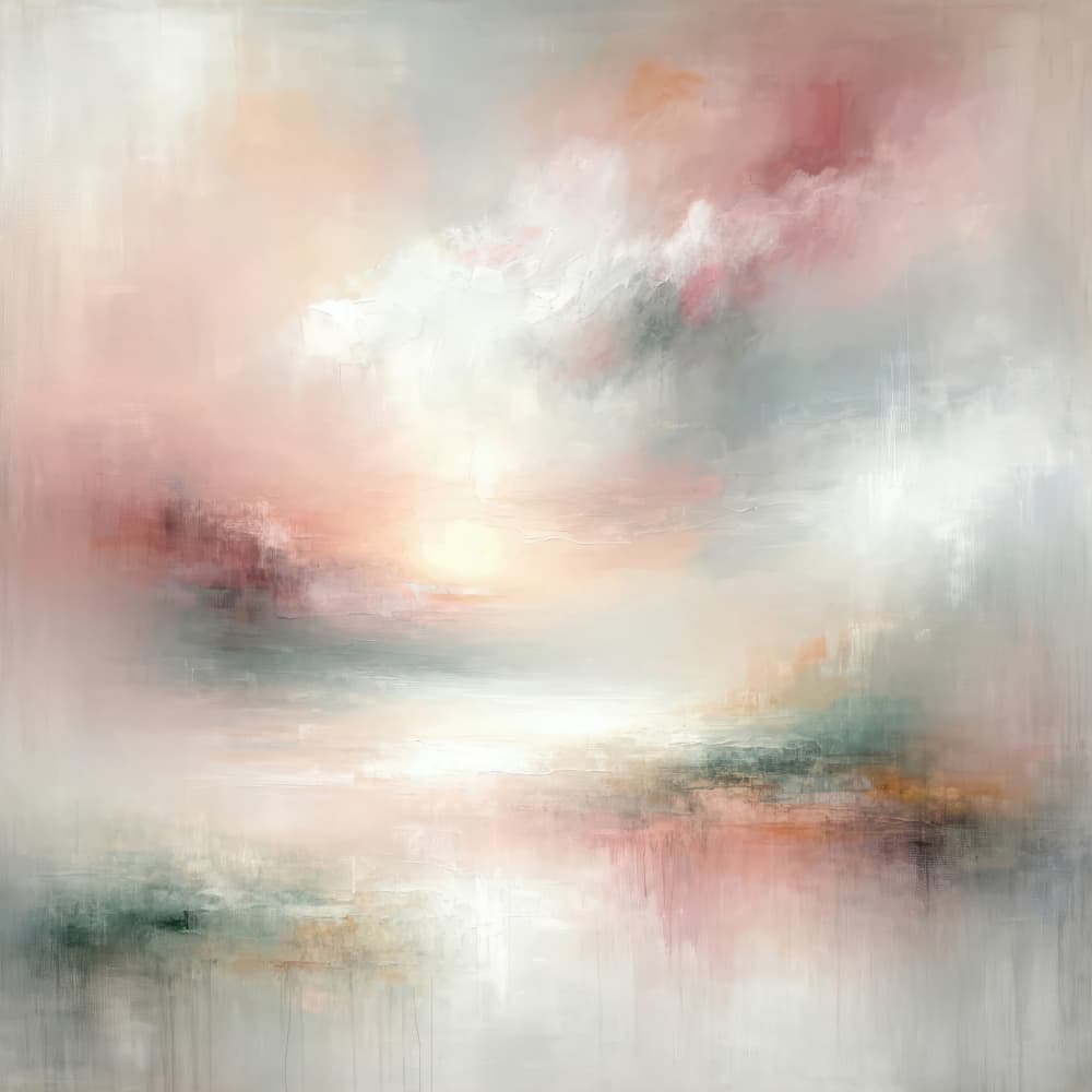 Misty Sunrise Reflection by Alpenglow Workshop — canvas wall art