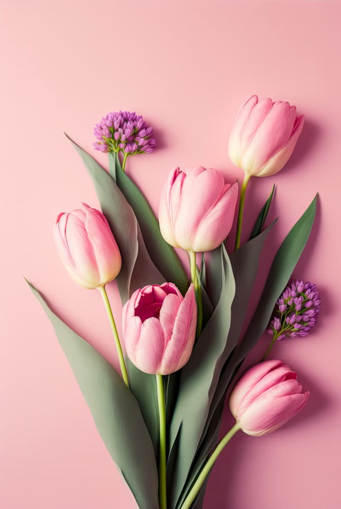 Tulip Dreamscape by Treechild — canvas wall art