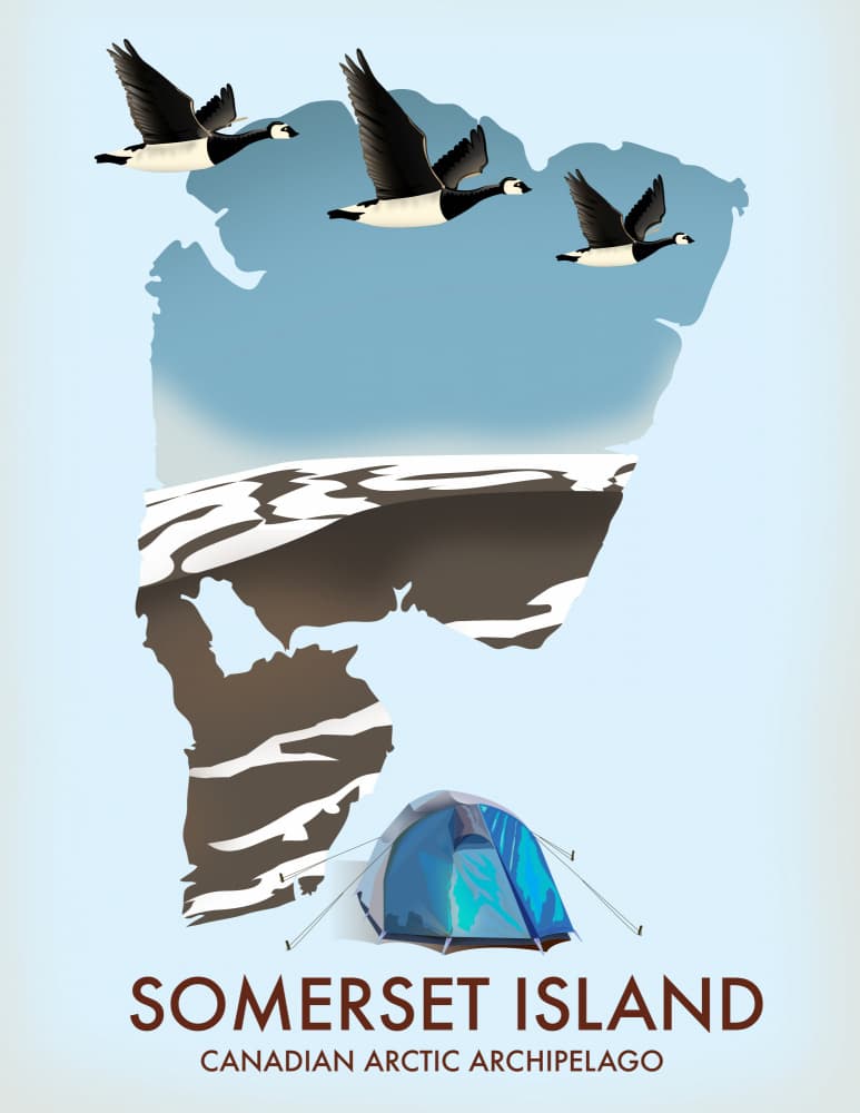Somerset Island Arctic Adventure by Nicholas — canvas wall art
