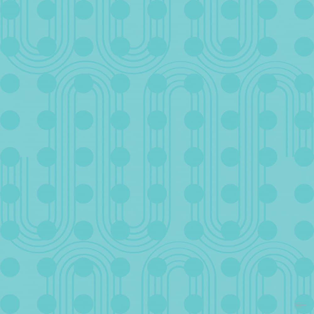Wavy Dot Flow by Sue Skellern — canvas wall art