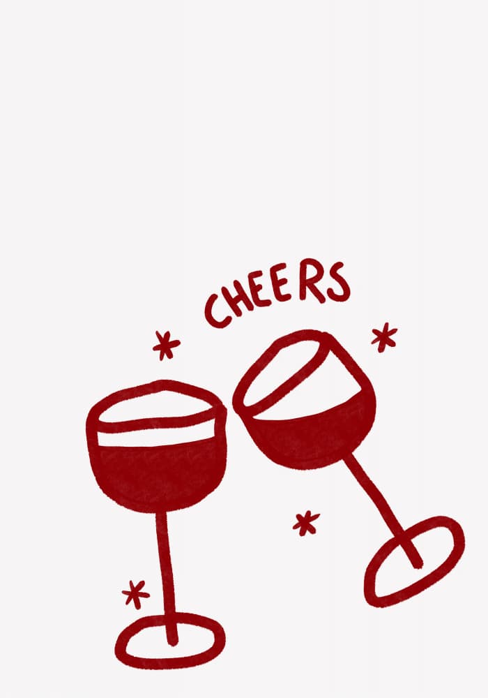 Cheers! by Athene Fritsch — canvas wall art