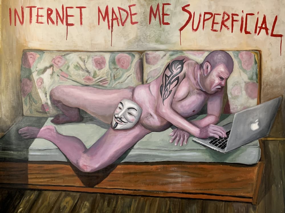 Superficial by Gabriel Grecco — canvas wall art