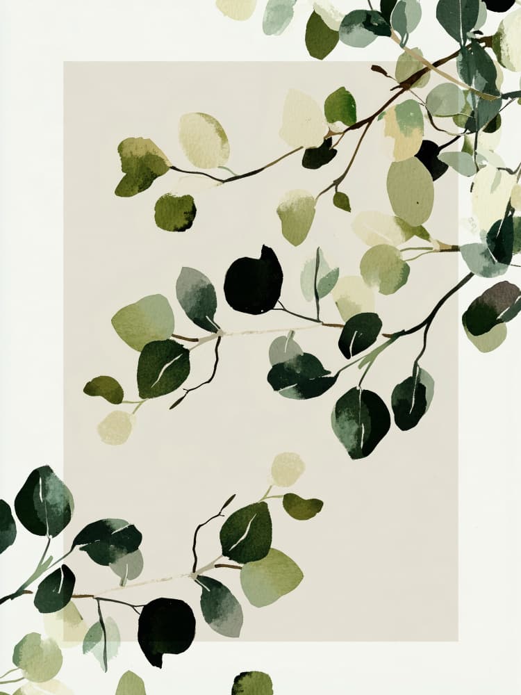 Leafy Whispers by Treechild — canvas wall art