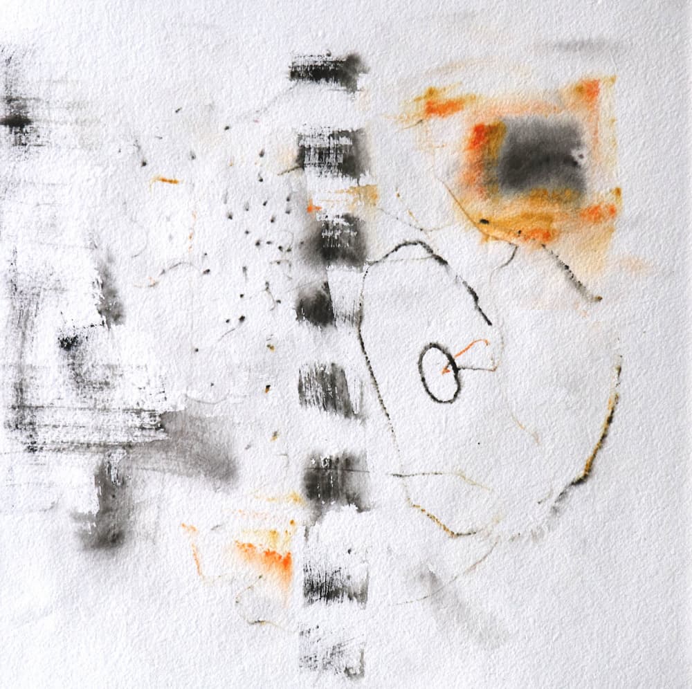 Abstract Marks and Forms by Santhosh ch — canvas wall art