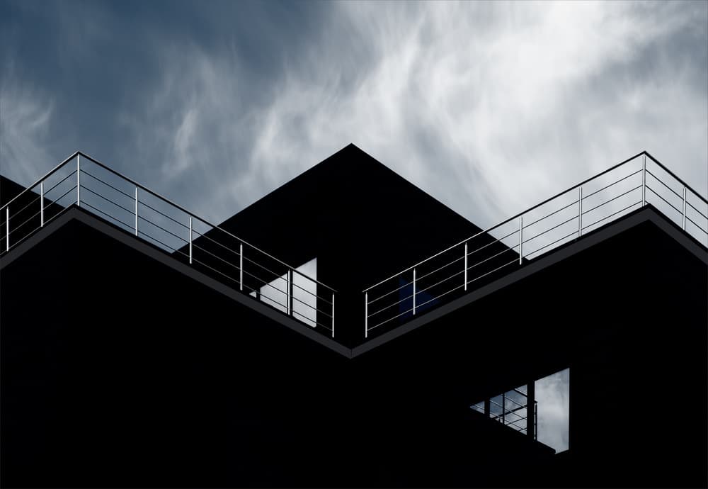 Modern Geometric Architecture by Harry Verschelden — canvas wall art
