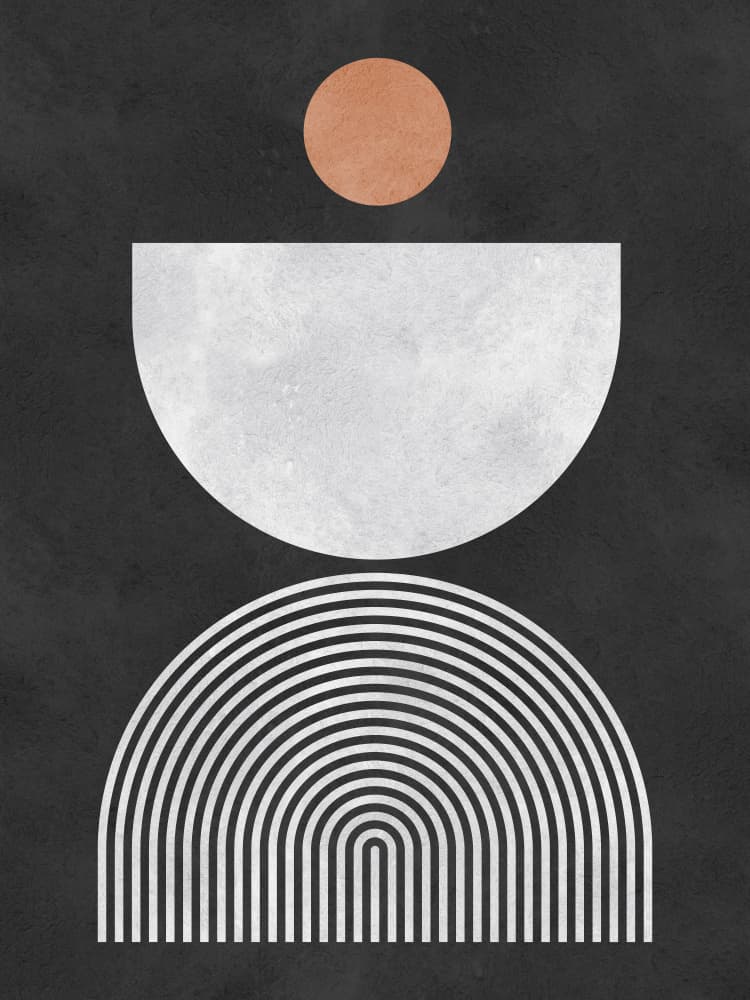 Desert Moon Arches by Vitor Costa — canvas wall art