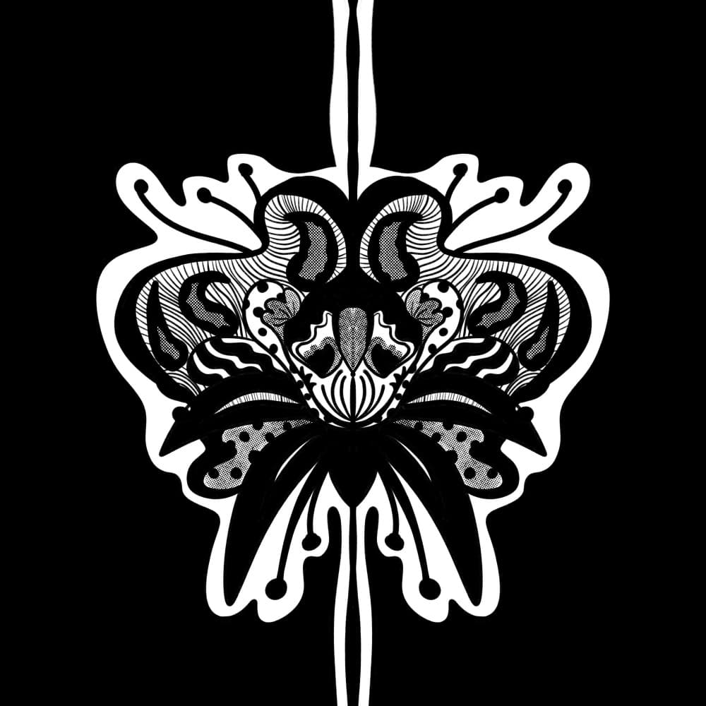 Intricate Floral Design by Mela Patterns — canvas wall art