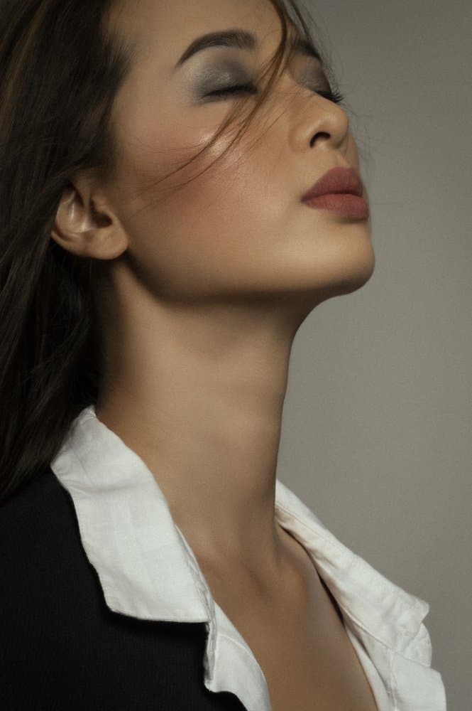 Serene Beauty Profile by Vu Thien Vu — canvas wall art