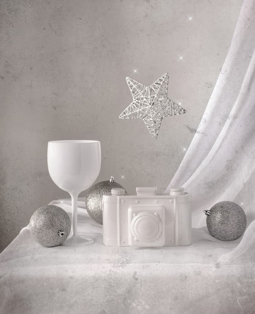 White Christmas Elegance by Margareth Perfoncio — canvas wall art