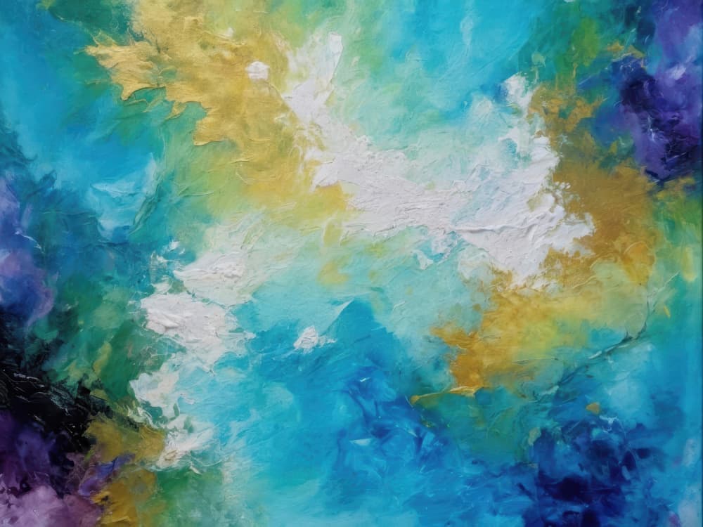 Vibrant Gold Dreamscape by Alpenglow Workshop — canvas wall art