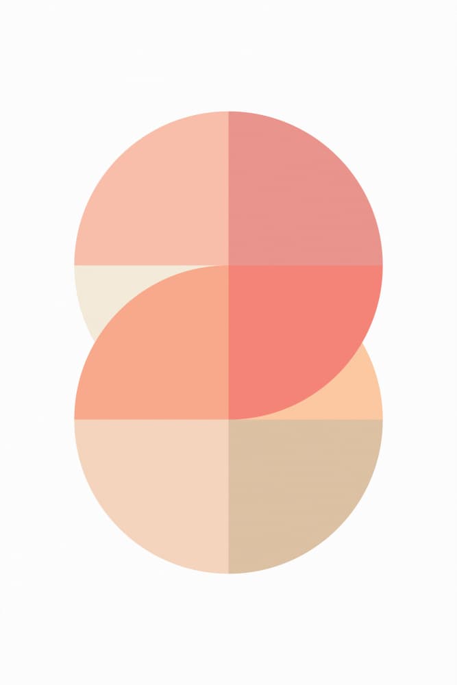 Modern Pastel Geometry by Pictufy Studio — canvas wall art