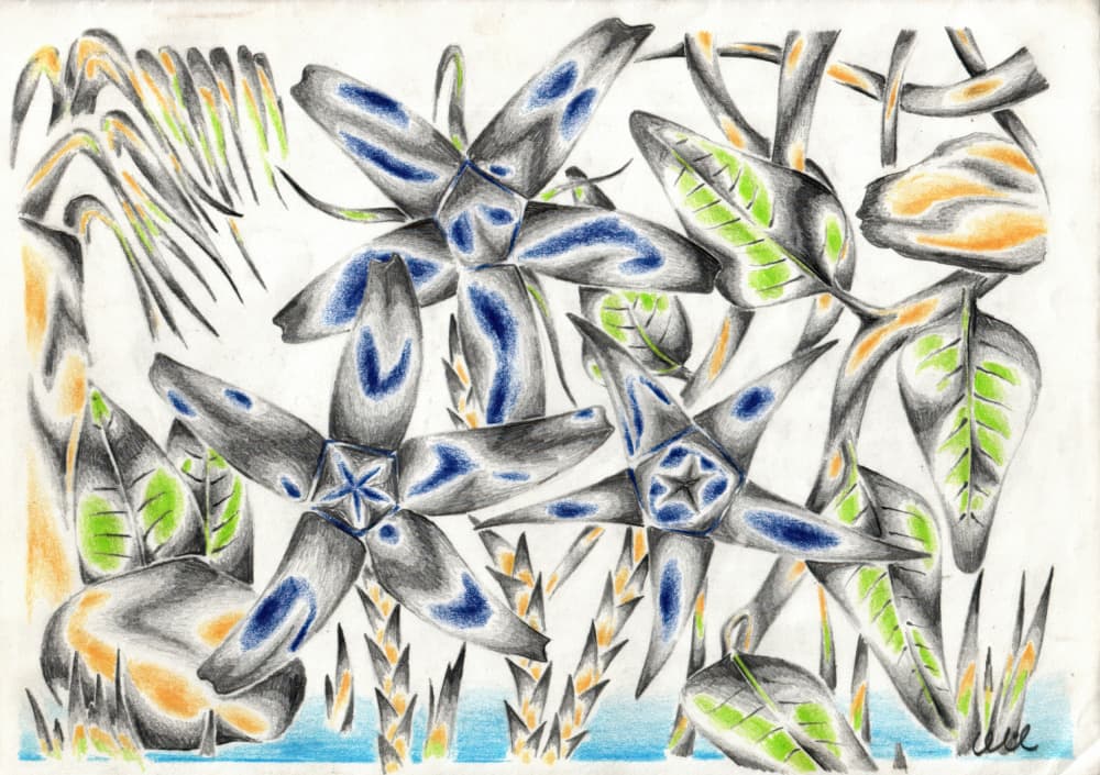 Vibrant Botanical Garden by Kulik — canvas wall art