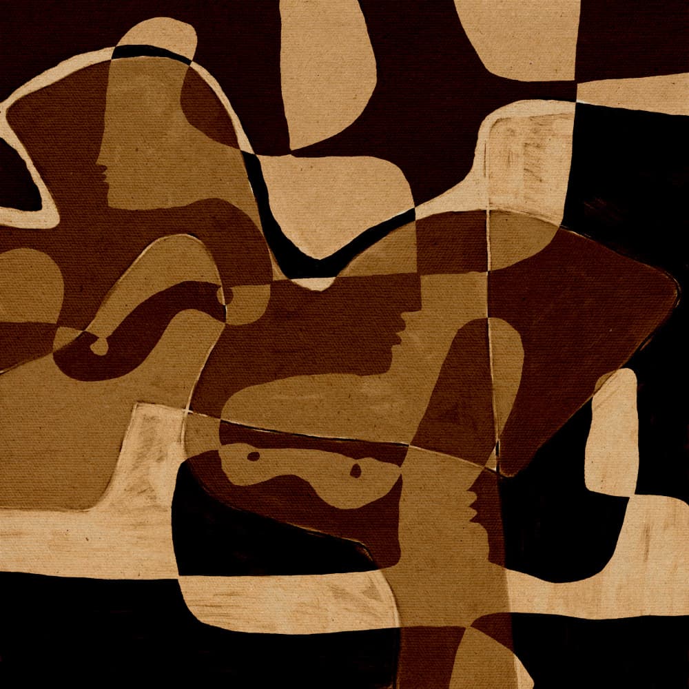 Becoming 1 by Shatha Al Dafai — canvas wall art