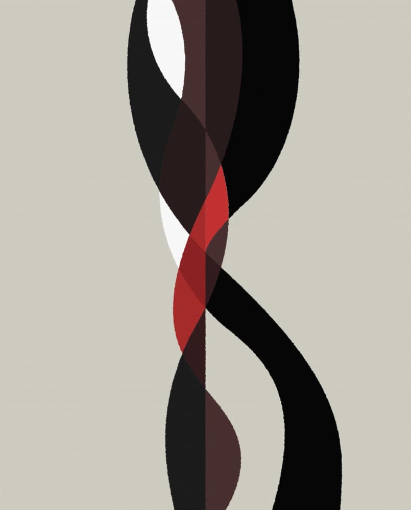 Dynamic Abstract Flow by Rafa Mateo — canvas wall art