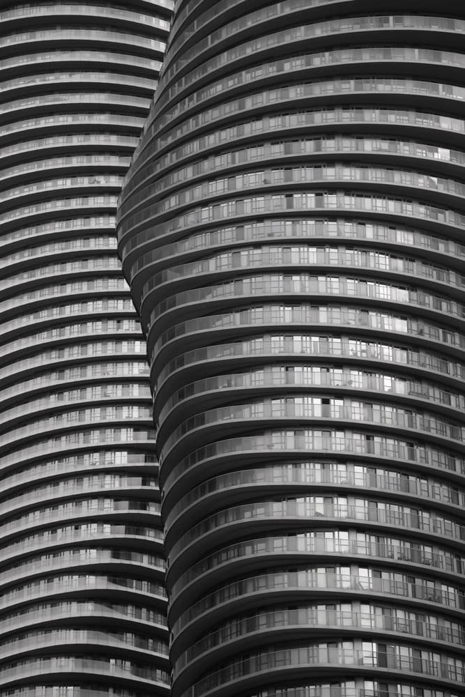 Modern Urban Curves by Ivan Huang — canvas wall art