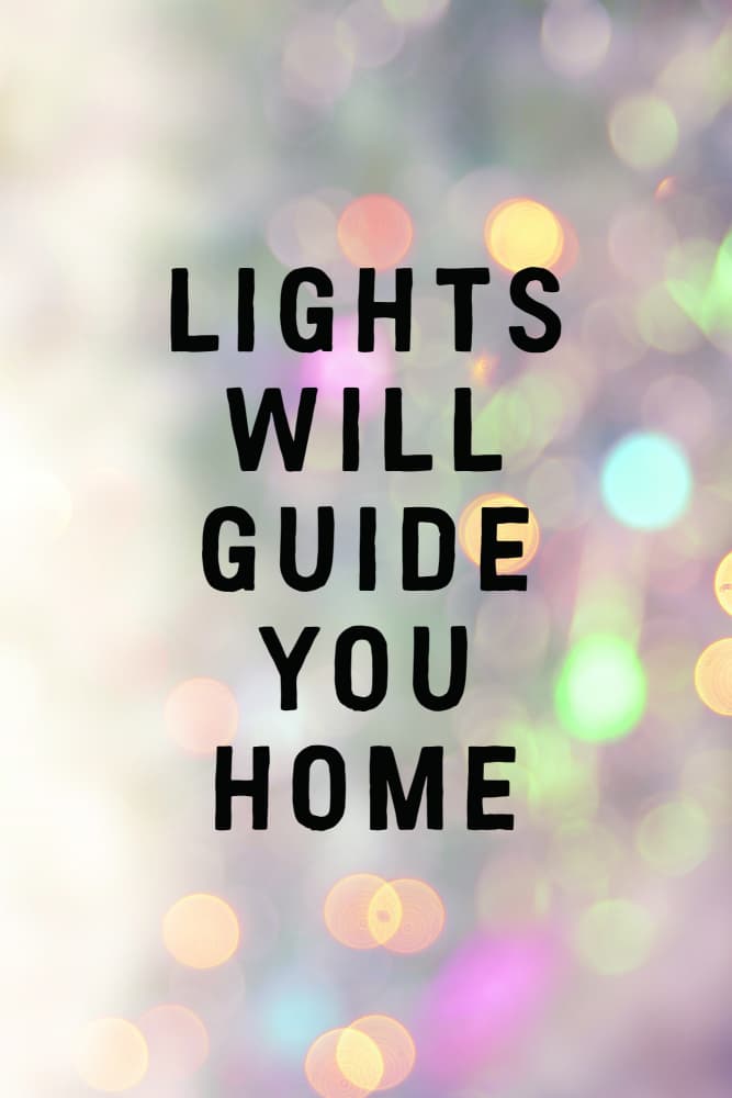 Guiding Lights Home by Frankie Kerr-Dineen — canvas wall art