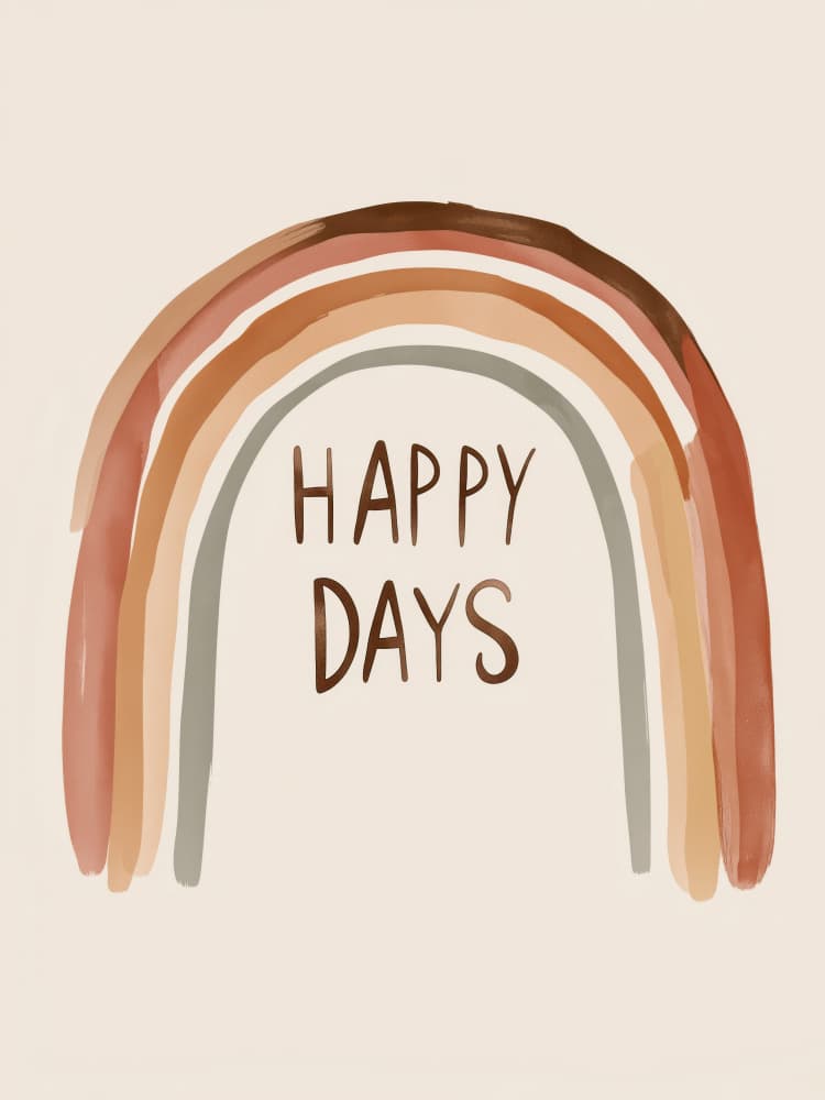 Joyful Rainbow Burst by Treechild — canvas wall art