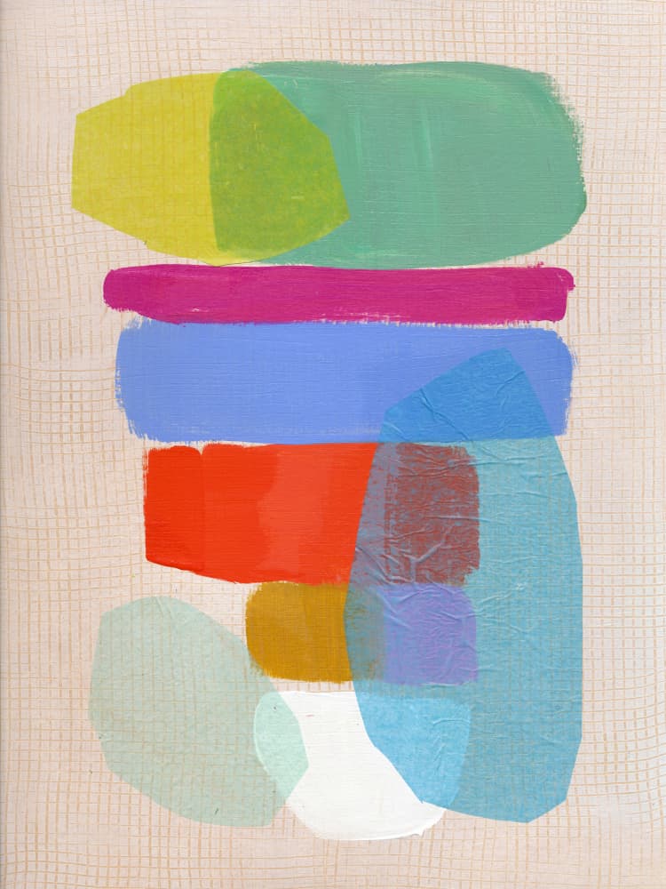 Mash Up 1 by Jenny Westenhofer — canvas wall art