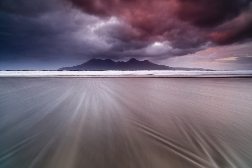 Dramatic Coastal Twilight by Luigi Ruoppolo — canvas wall art