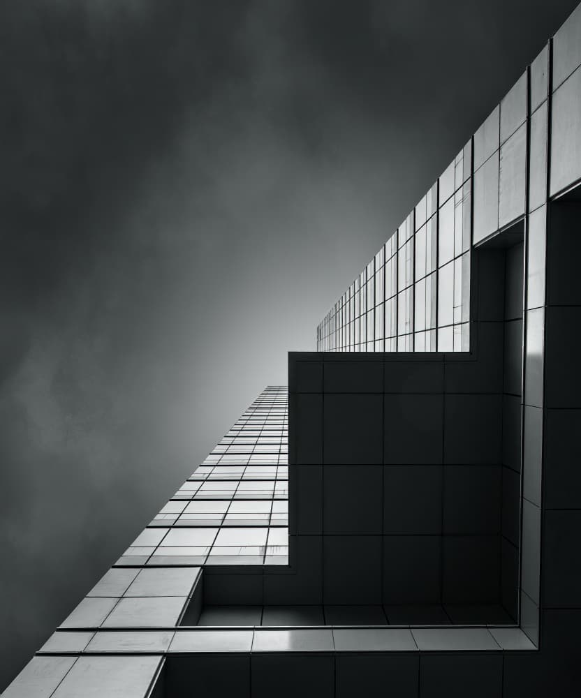 Architectural Angles Skyward by David Chiodo — canvas wall art