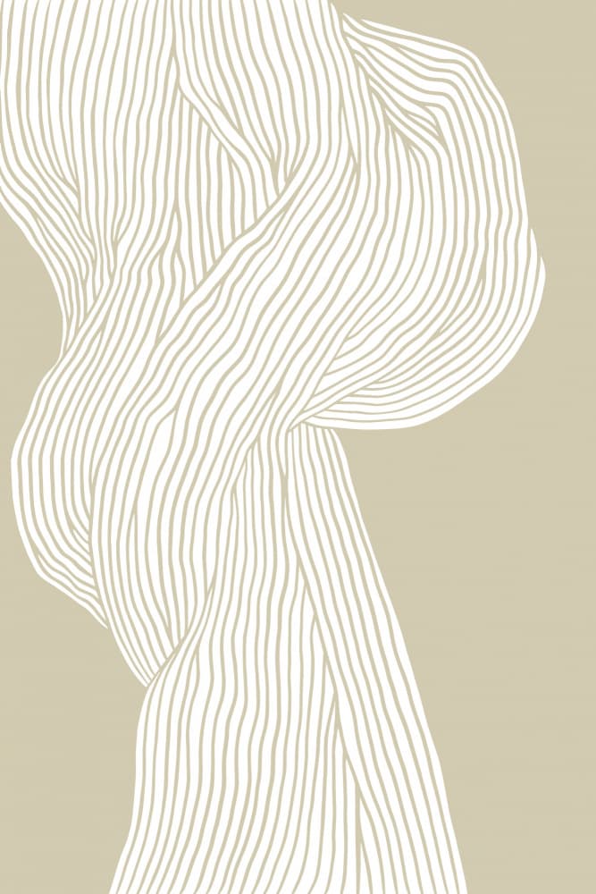 Flowing Strands by Treechild — canvas wall art