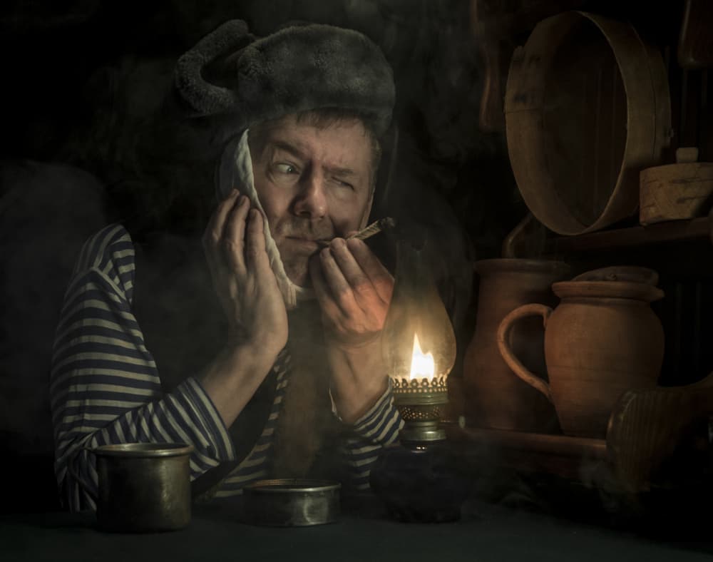Rustic Toothache Remedy by Viktor Cherkasov — canvas wall art