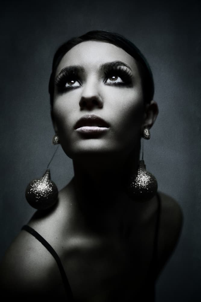 Glamorous Gaze by Antonella Renzulli — canvas wall art
