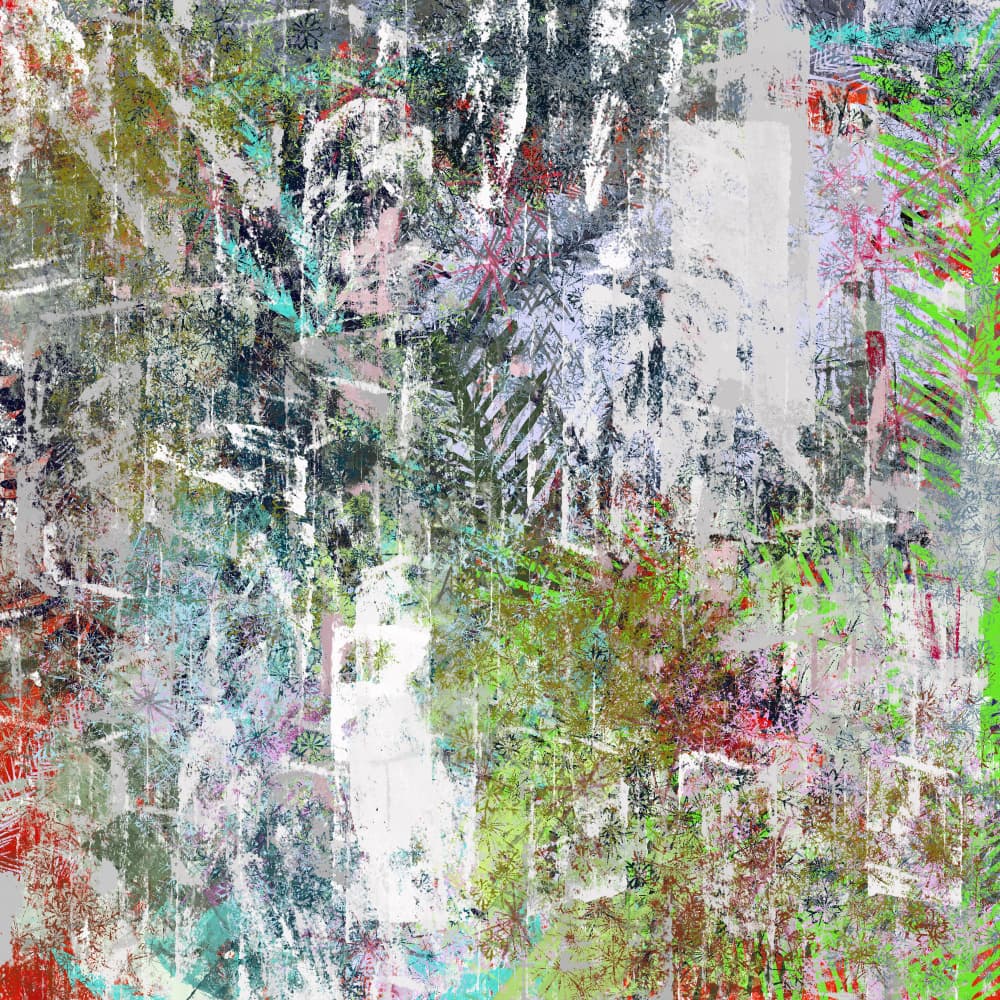 Vibrant Abstract Texture by Pelin Atilla — canvas wall art