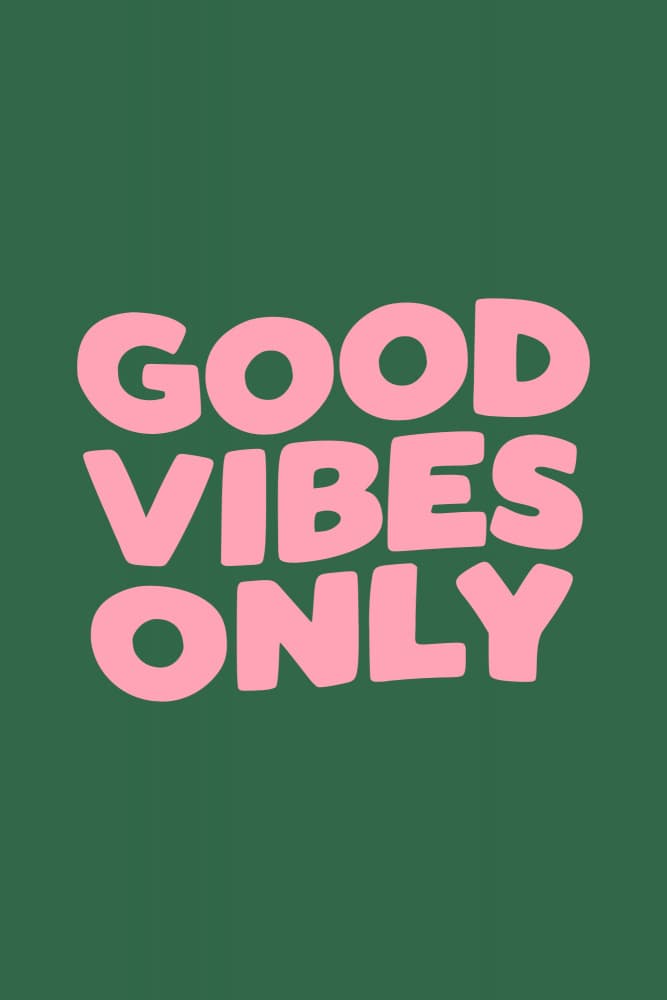 Good Vibes Only by Brett Wilson — canvas wall art