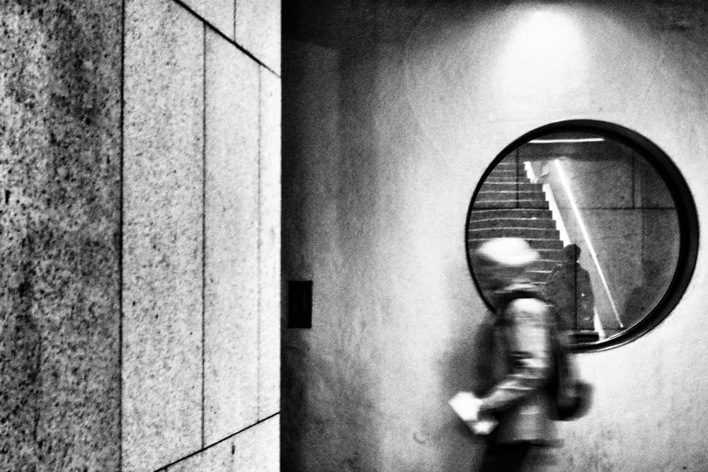 Motion in the Metro by Vincenzo Pascale — canvas wall art