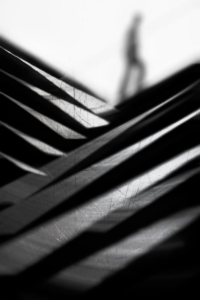 Solitary Figure Ascending by Paulo Abrantes — canvas wall art