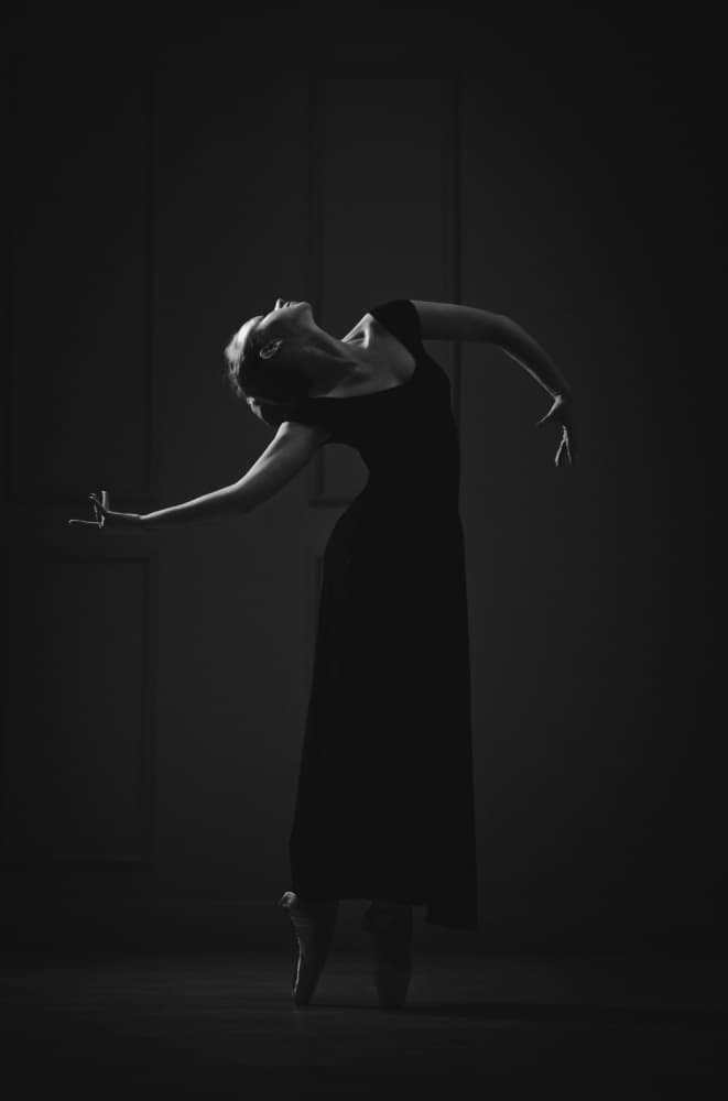 Graceful Ballet Dancer by Konstantin Pilipchuk — canvas wall art