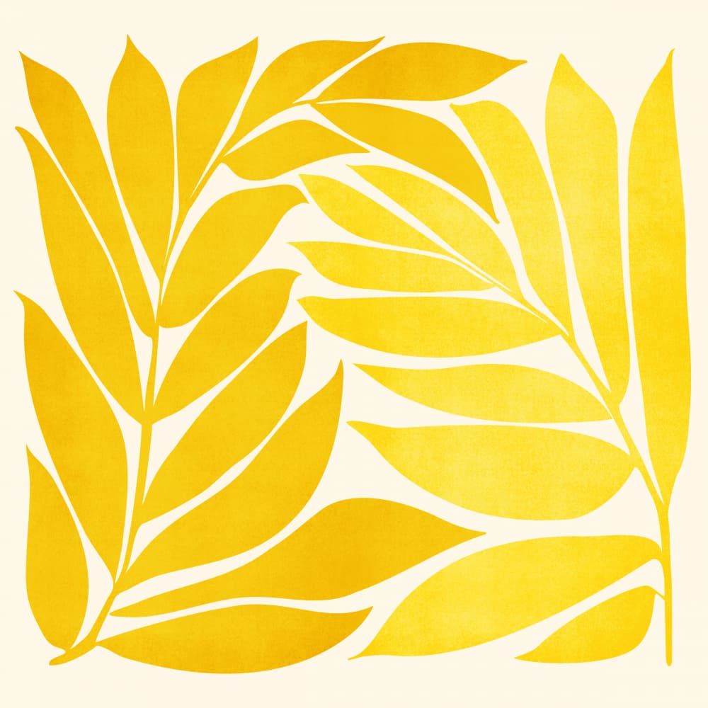 Mid Mod Vines by Kristian Gallagher — canvas wall art