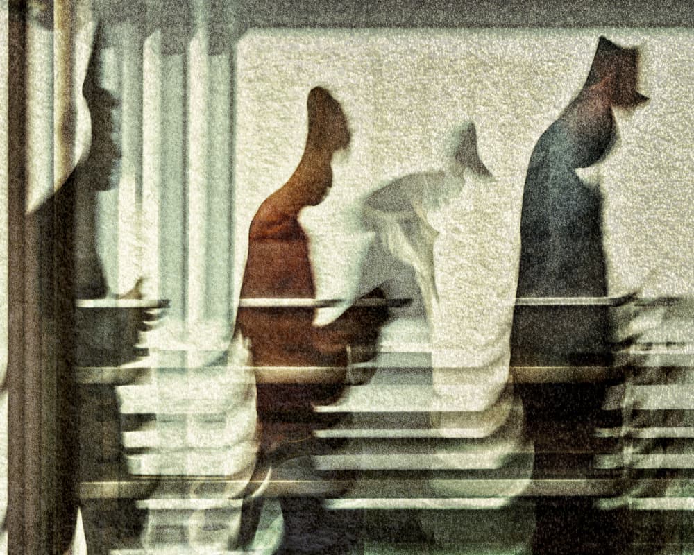 Urban Motion Blur by The Jar - Geir Jartveit — canvas wall art
