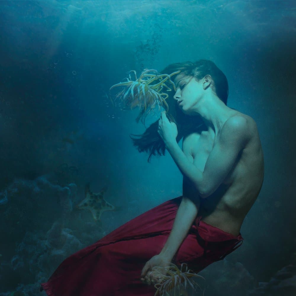 Ethereal Water Woman by miriana — canvas wall art