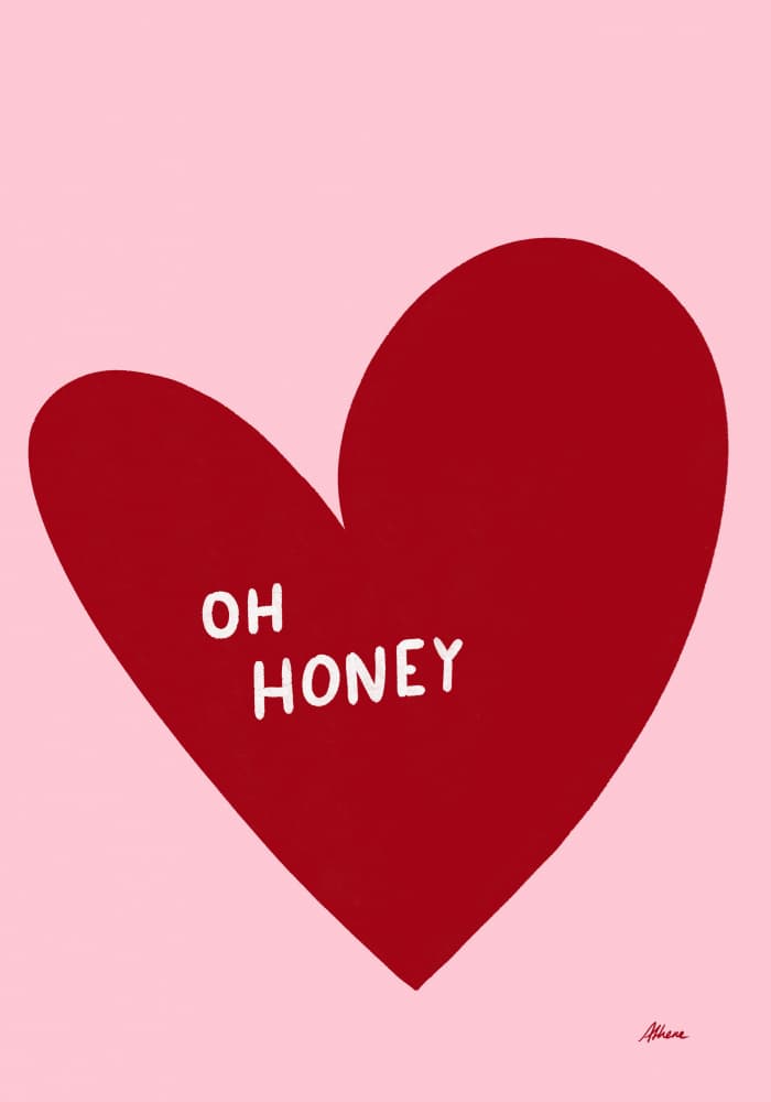 Oh Honey by Athene Fritsch — canvas wall art