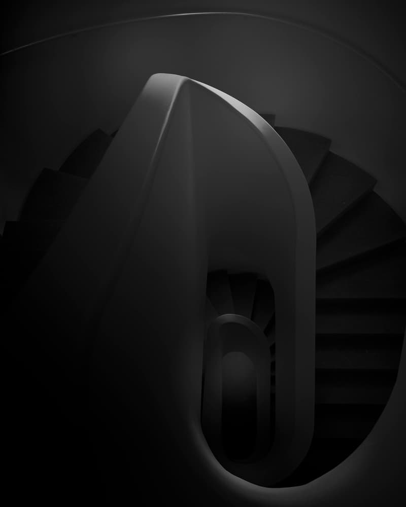 Elegant Modern Spiral by Olavo Azevedo — canvas wall art
