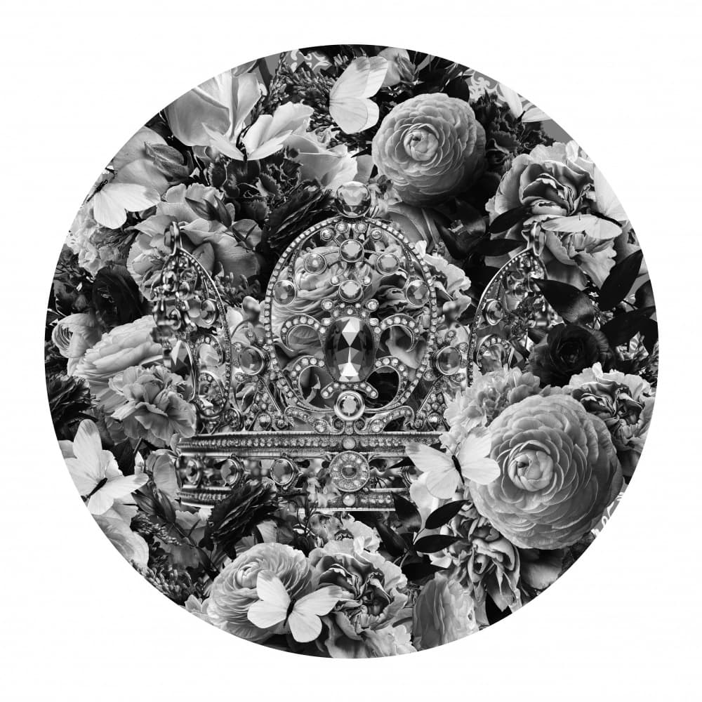 Regal Floral Crown by Sue Skellern — canvas wall art
