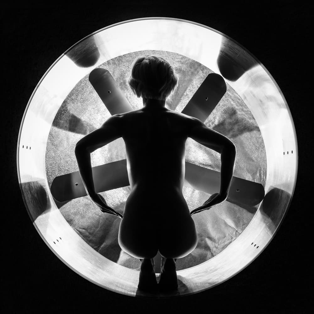 The Factory Fan by Luc Stalmans — canvas wall art