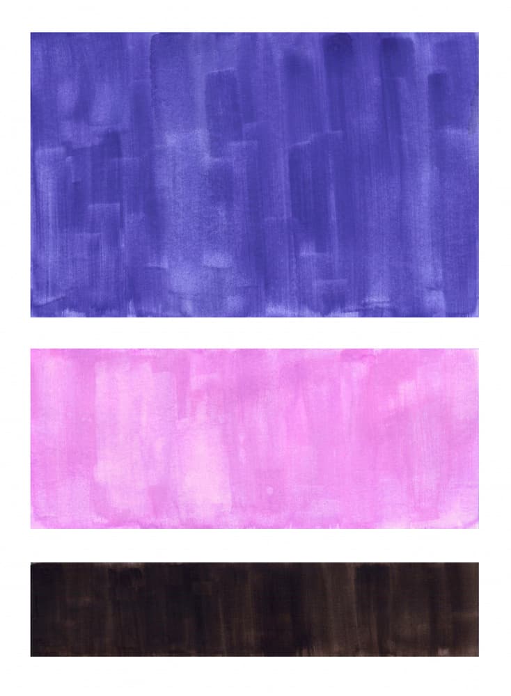 Purple Pink Brown Abstract by Ejaaz Haniff — canvas wall art