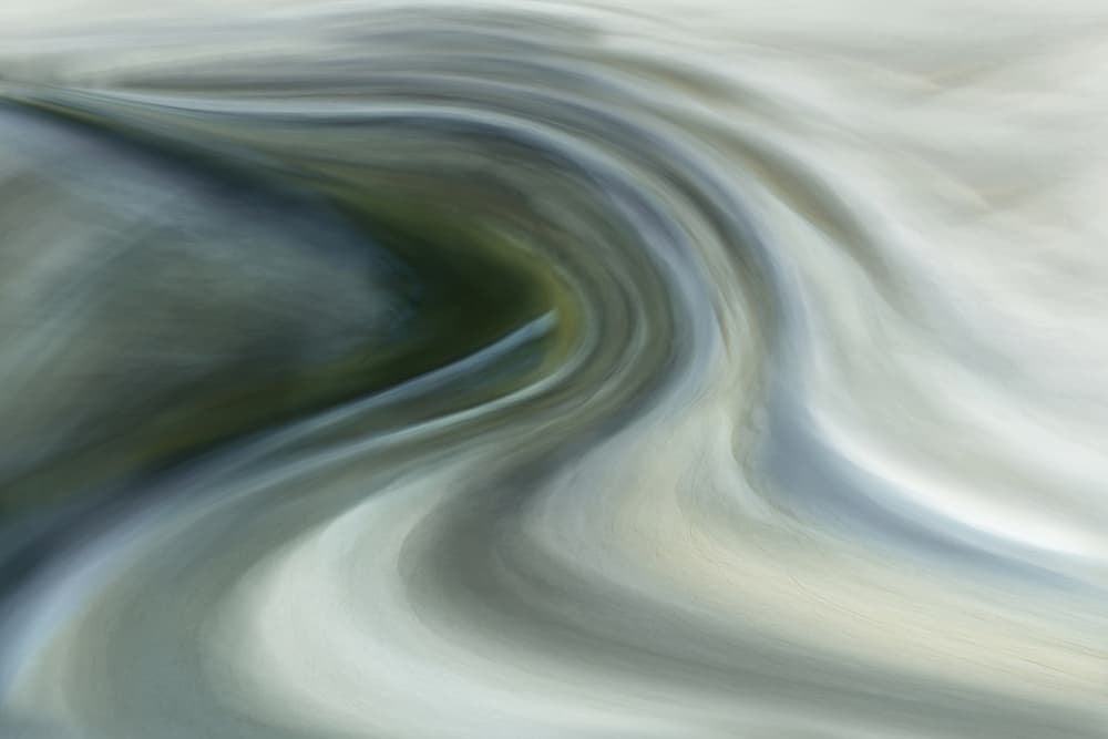 Gentle Liquid Swirl by Christina Sillen — canvas wall art