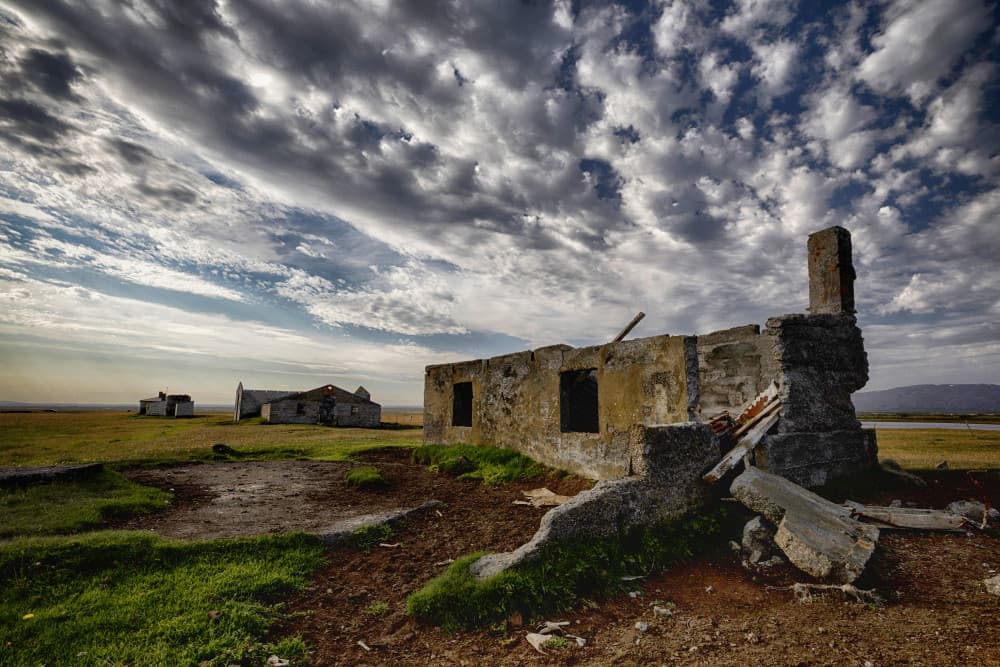 Forgotten Homestead Sky by Þorsteinn H. Ingibergsson — canvas wall art