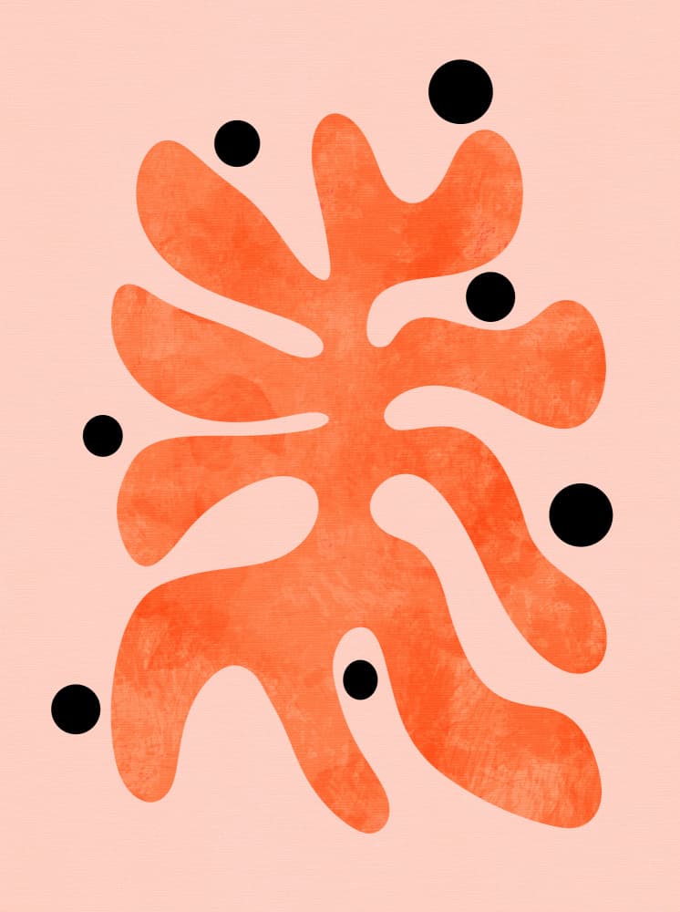 Aquarell Miro Shapes3e Kopie by Ana Rut Bre — canvas wall art