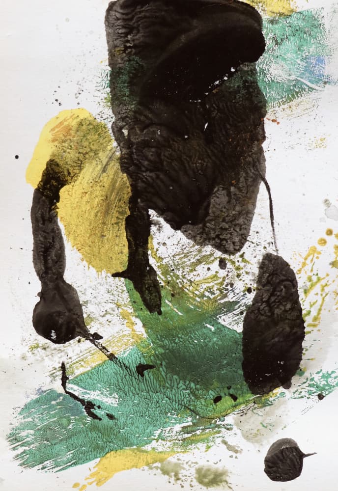 Modern Abstract Strokes by Santhosh ch — canvas wall art